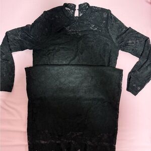 SHEIN Black Dress
